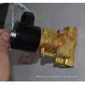 Stainless steel pilot piston type air compressor solenoid valve